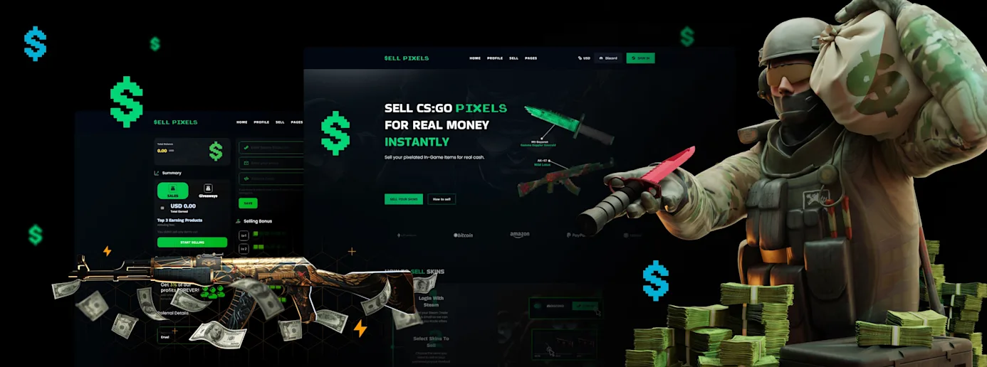Case study: A Streamlined Platform for Gaming Skin Trading Featured Image