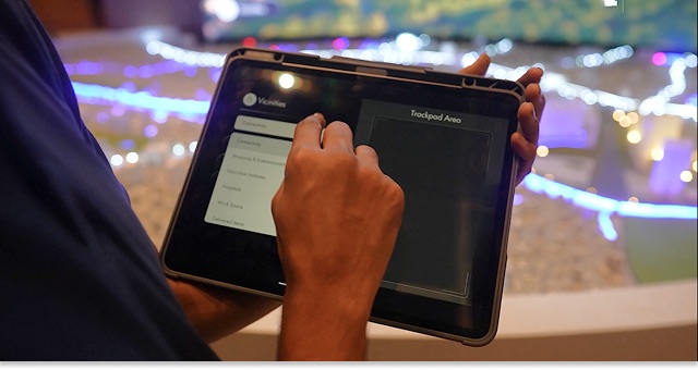 Interactive control tablet