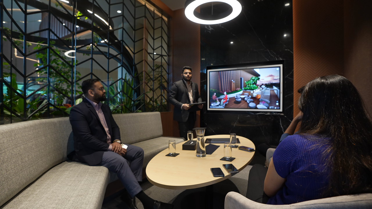 Discussion Room with Smart Led Tv