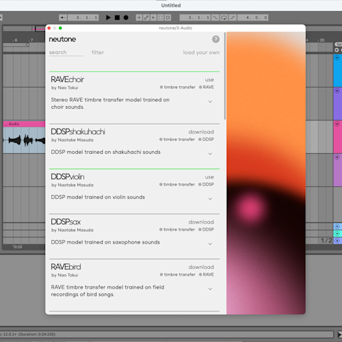 AI Audio Plugin and Community / Neutone