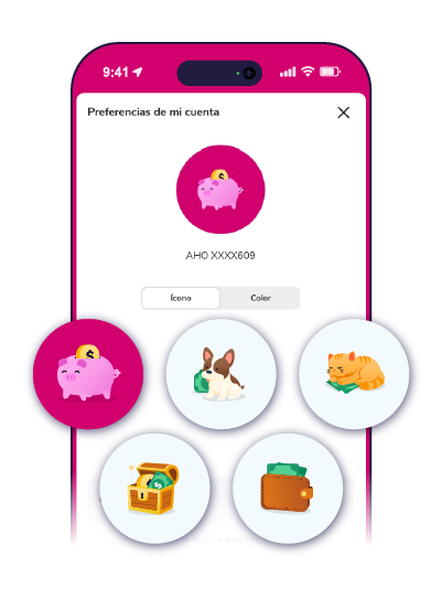 personaliza app mobile