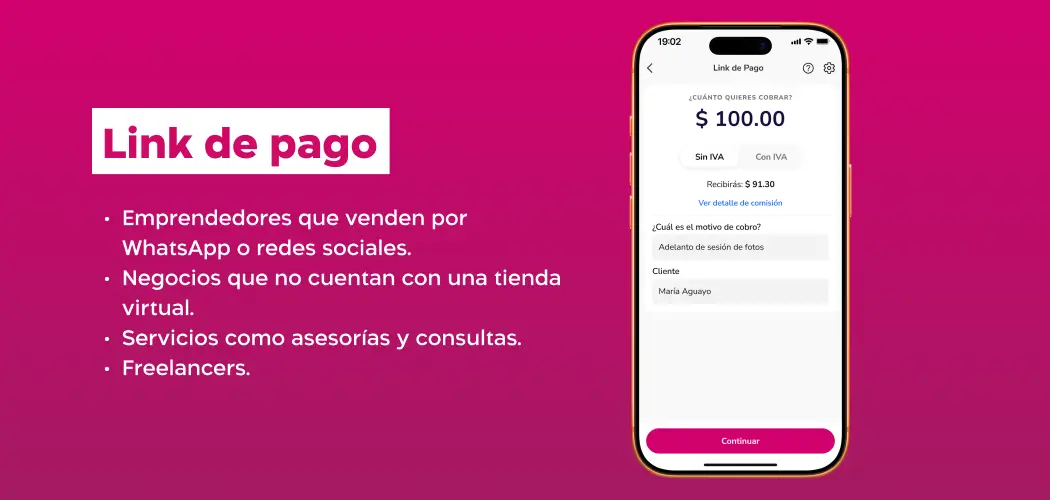 Link de pago creacion de link