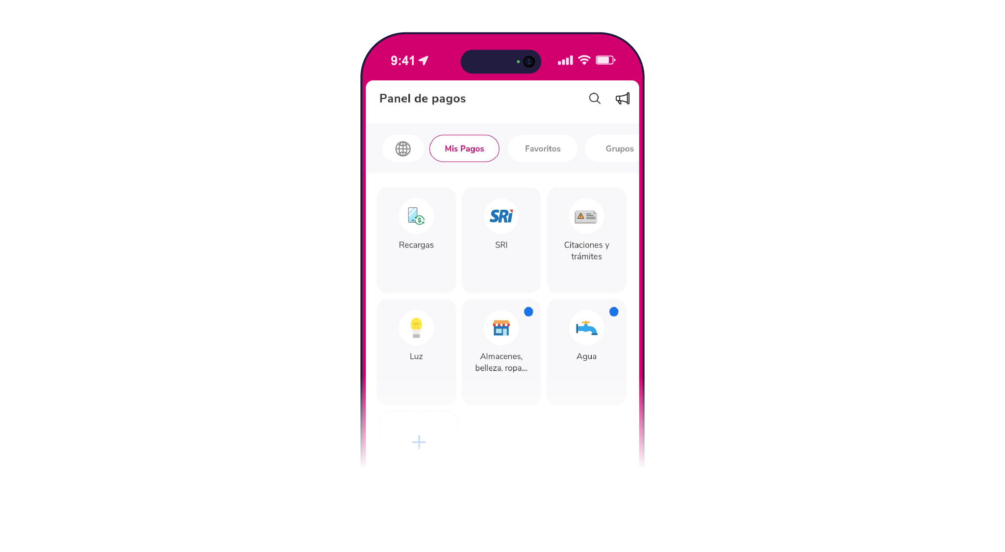 panel pagos app desktop