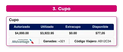 cupo de tarjeta mobile