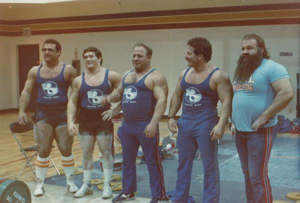 昔のパワーリフター