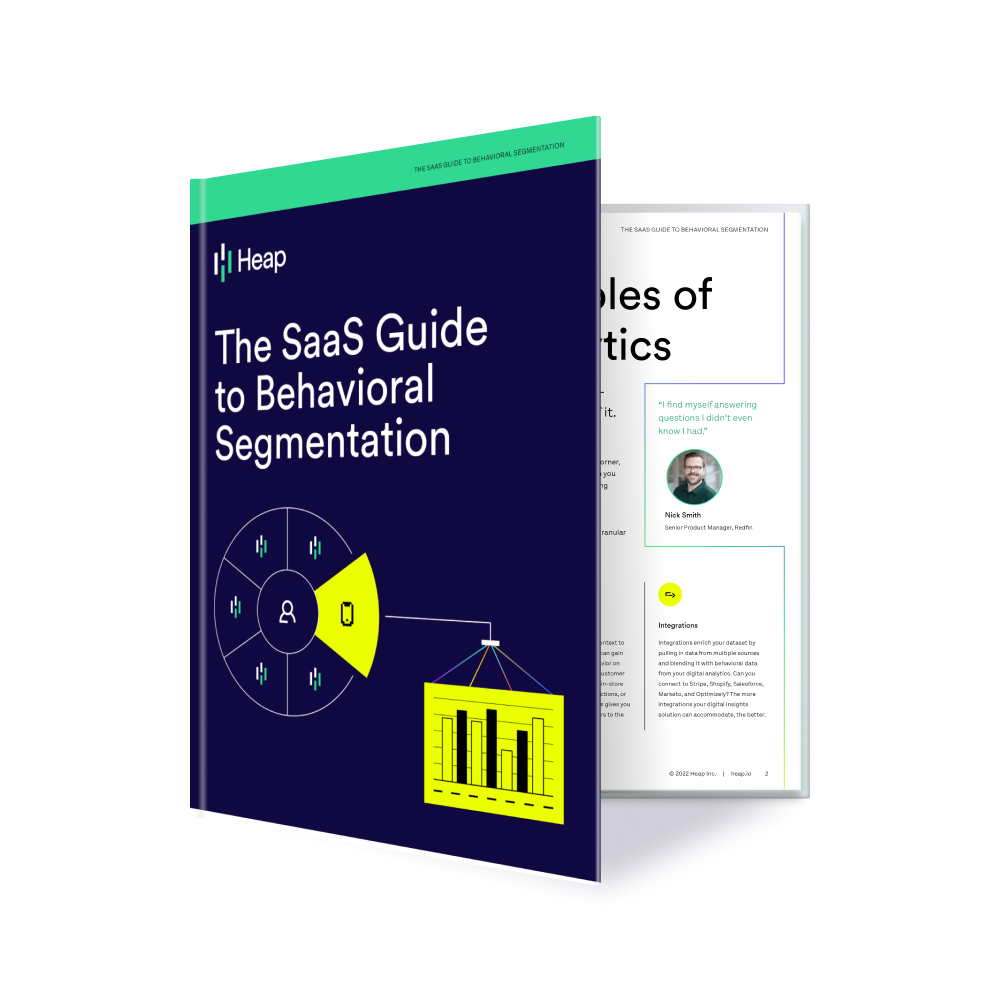 SaaS Behavioral Segmentation Hero 1000x1000