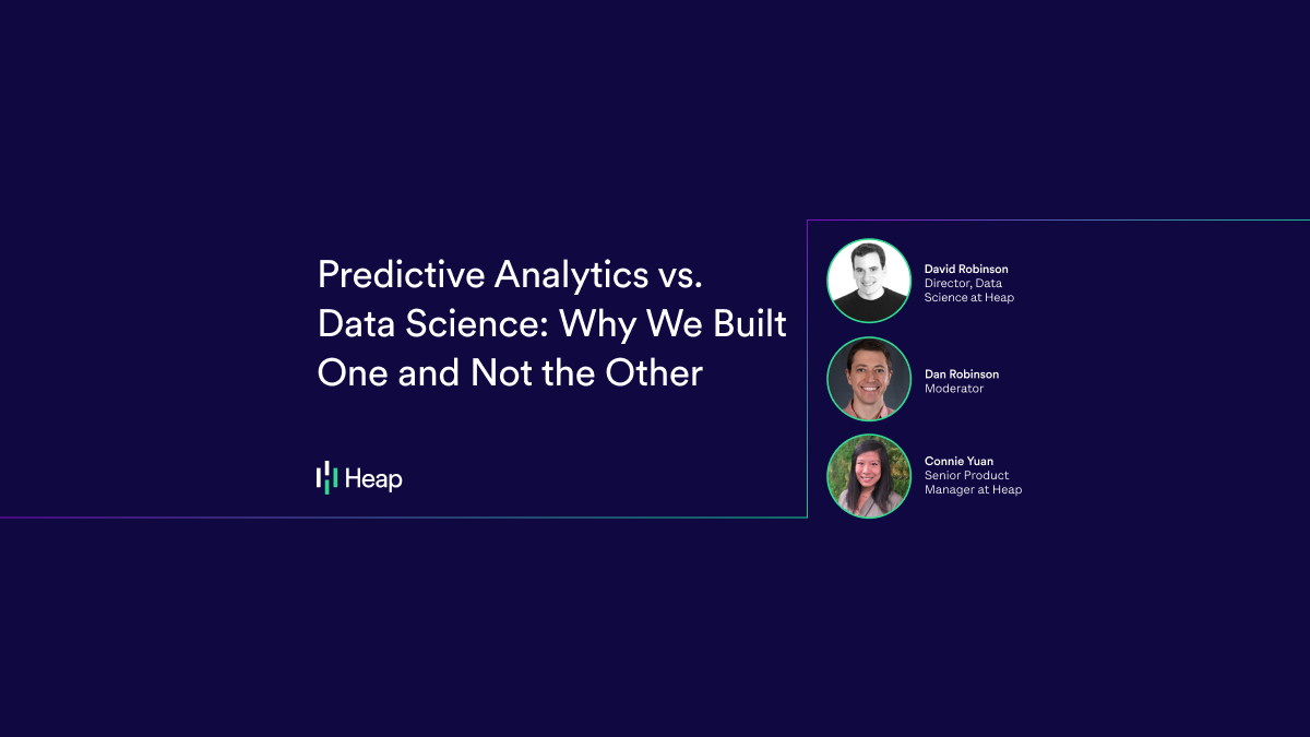 Predictive Analytics vs. Data Science: Why We Built One and Not the ...