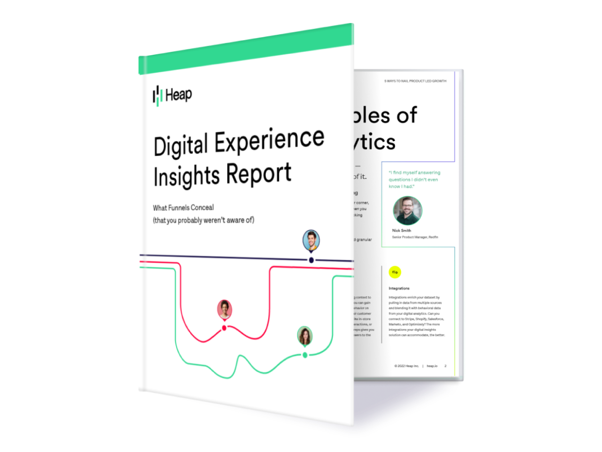Image of book with title "Digital Experience Insights Report"