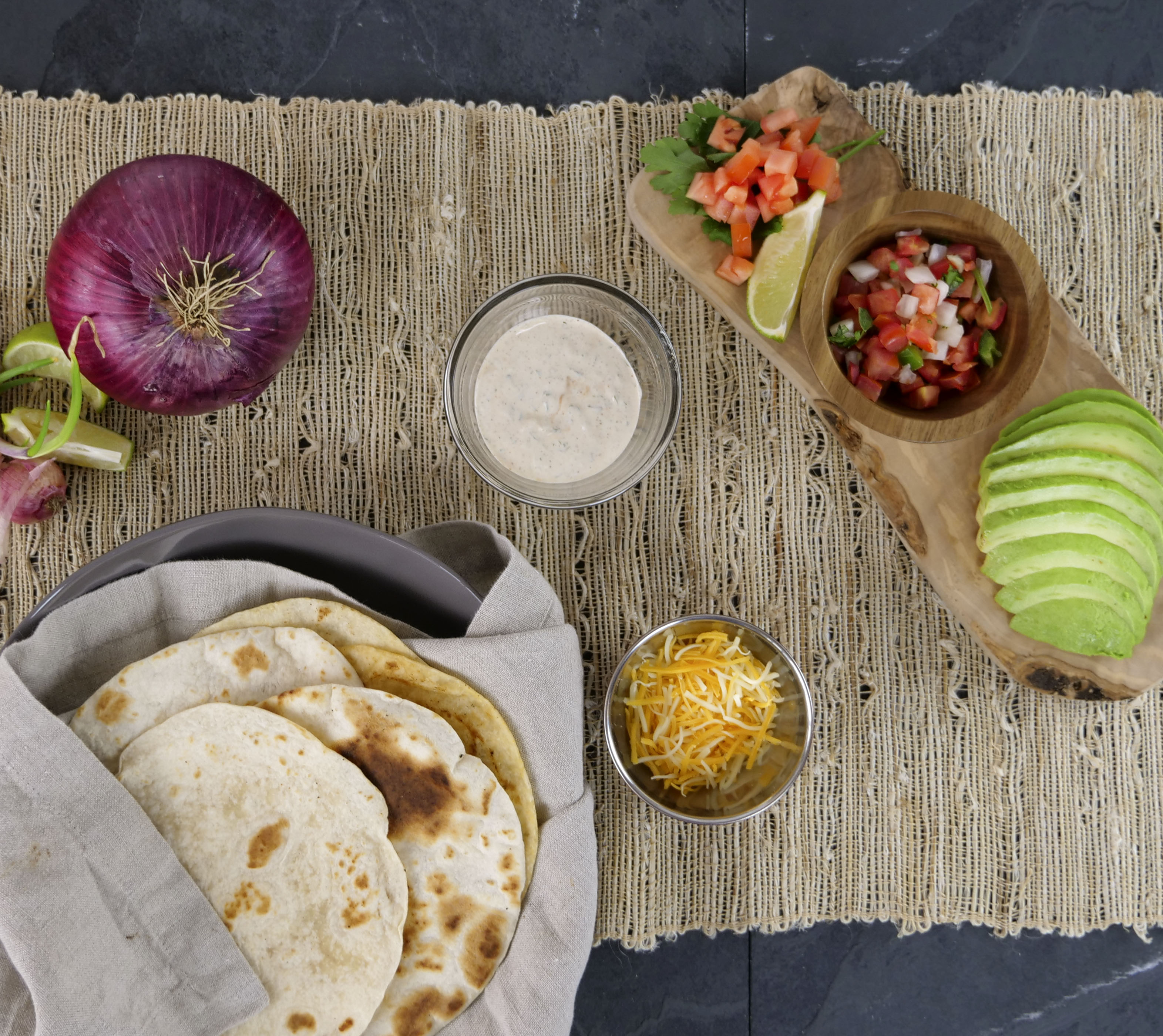 Toppings for Fajitas