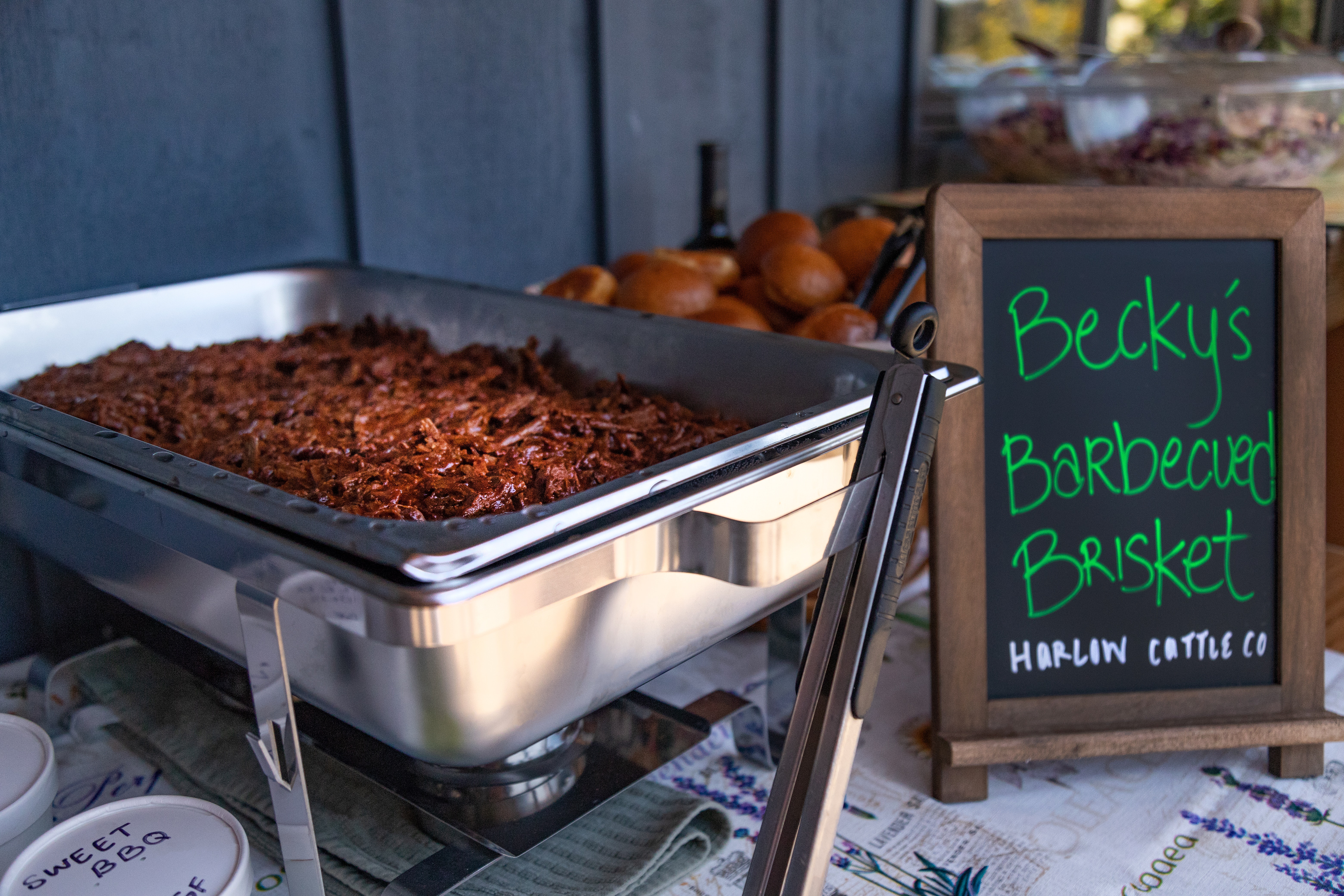 Becky's BBQ brisket