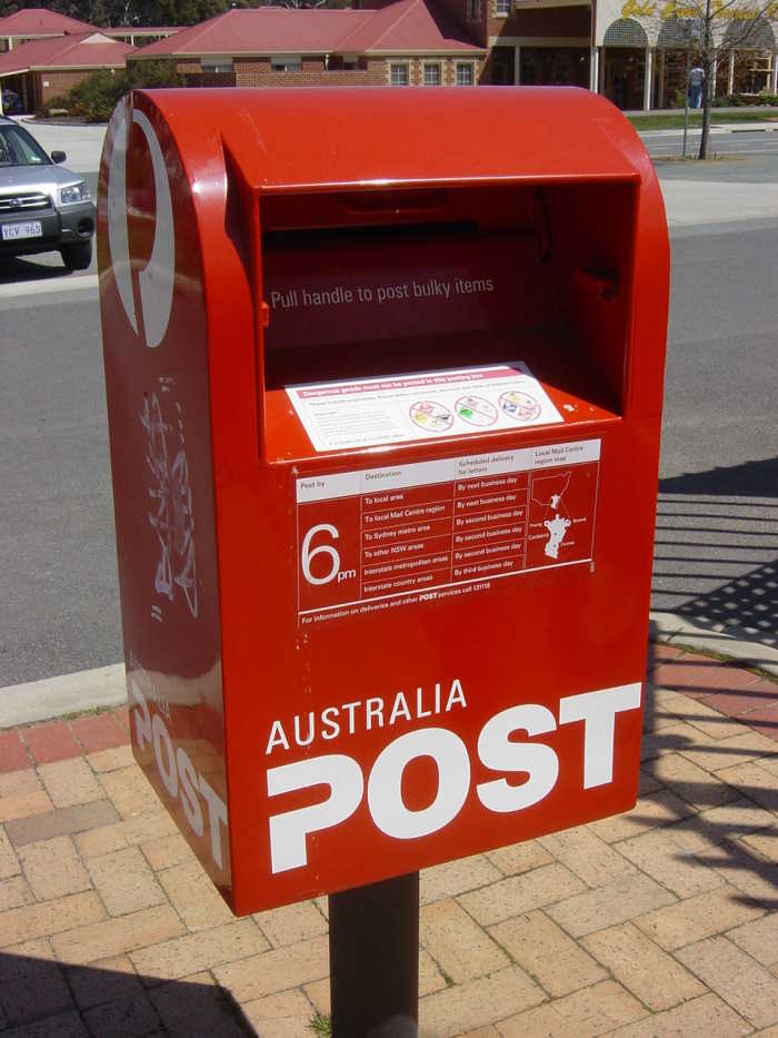 Australia postbox