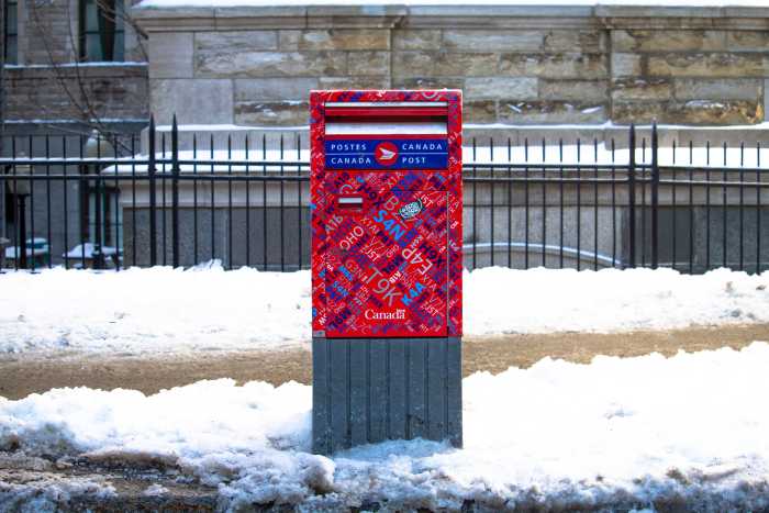 Canada mailbox