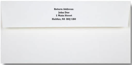 Return address