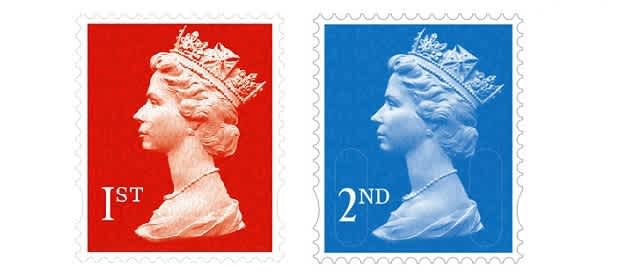 1st and 2nd class uk stamps