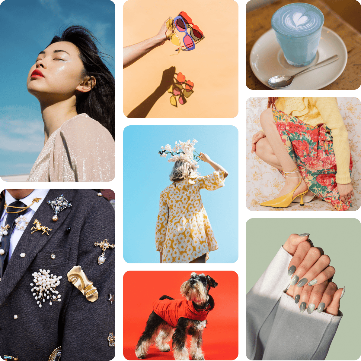 Pin grid of Cause Club images