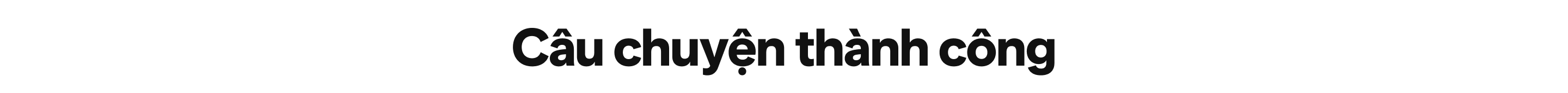 Nội dung câu chuyện thành công