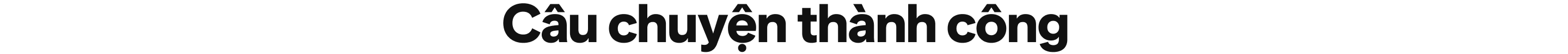Câu chuyện thành công