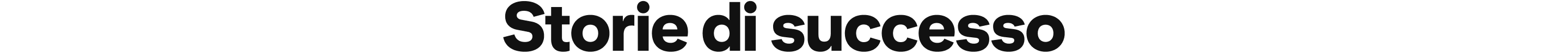 Storie di successo