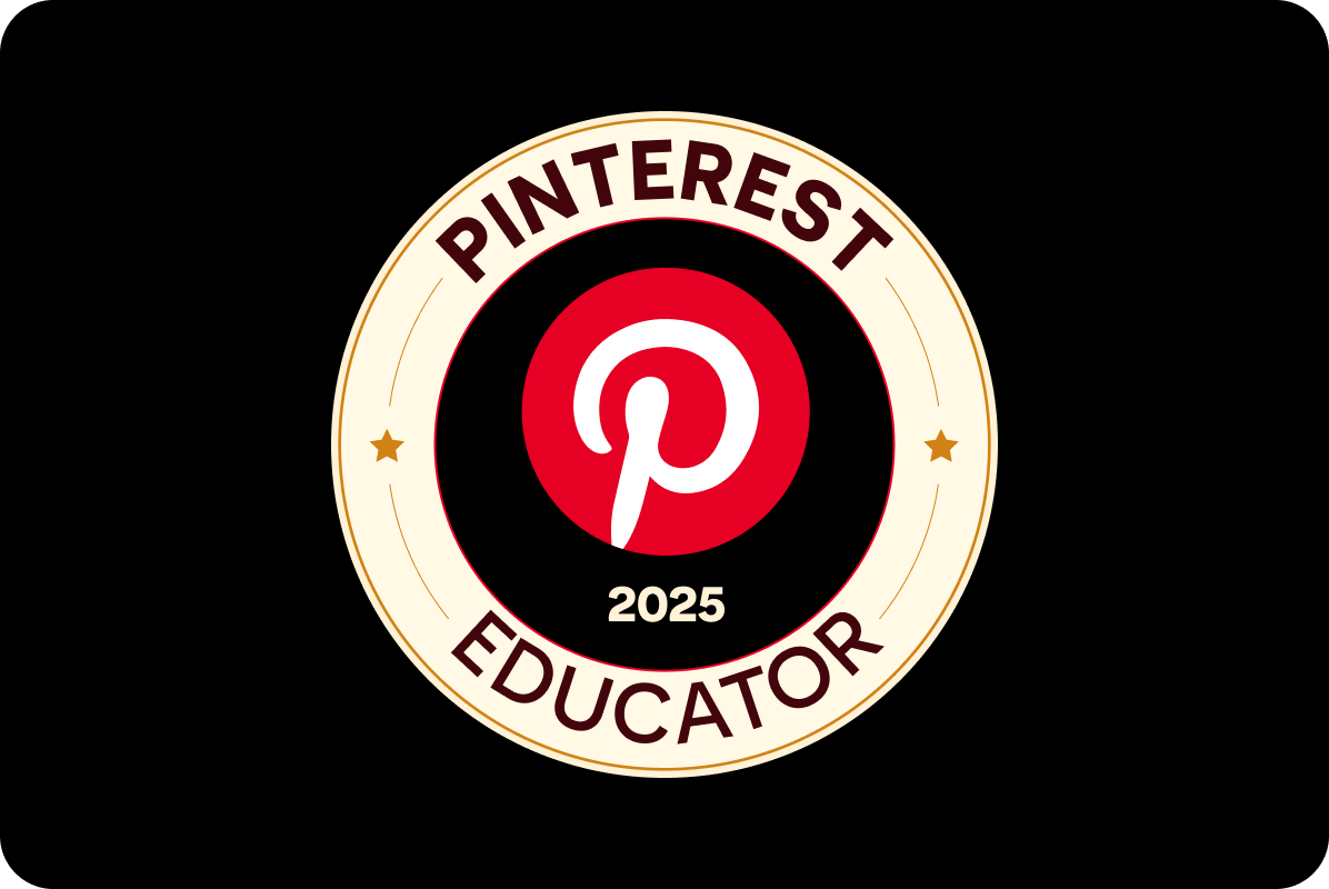 Logo for Pinterest Educator Program 2025