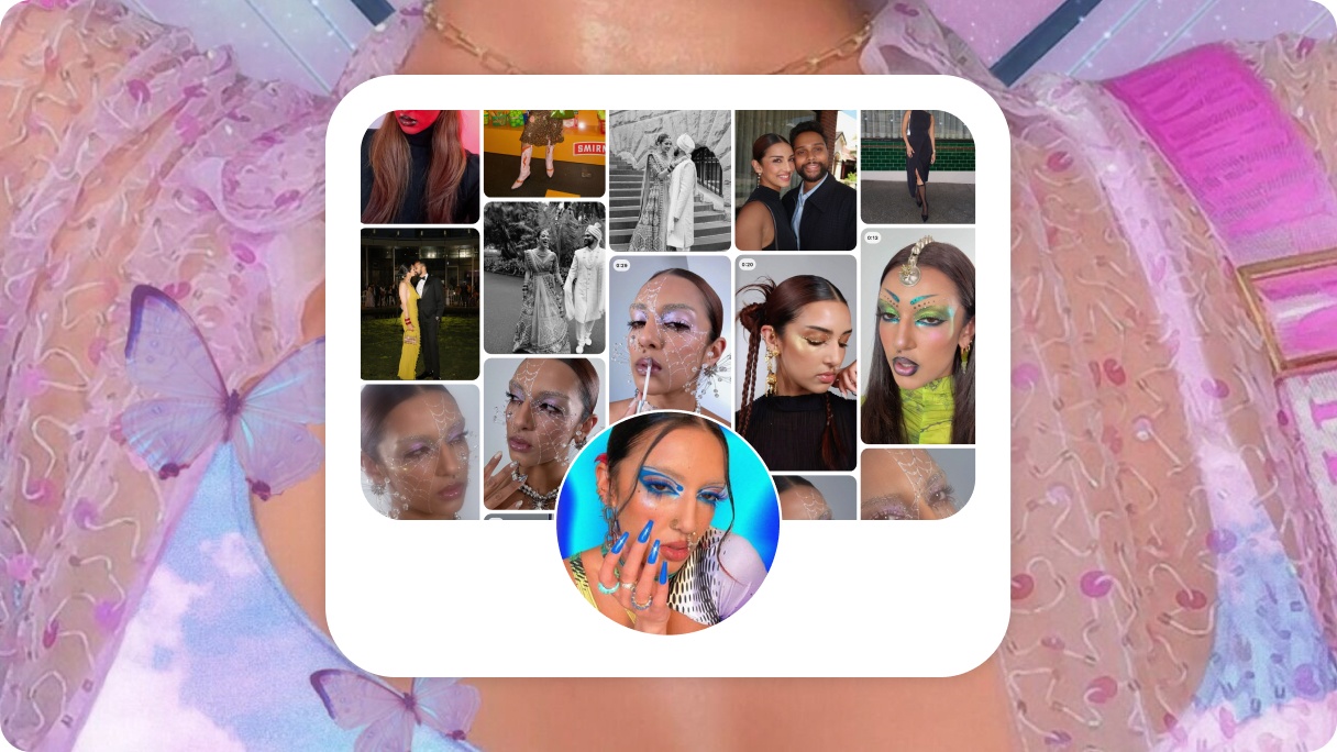 Pinterest profile snapshot for Rowi Singh