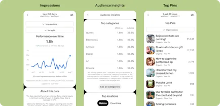 Data Web Pinterest Pinterest Create