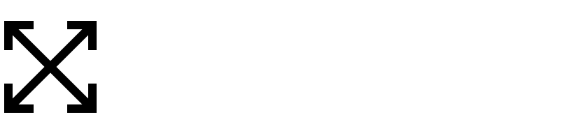 أيقونة لسهمين متقاطعين ثنائيي الاتجاه