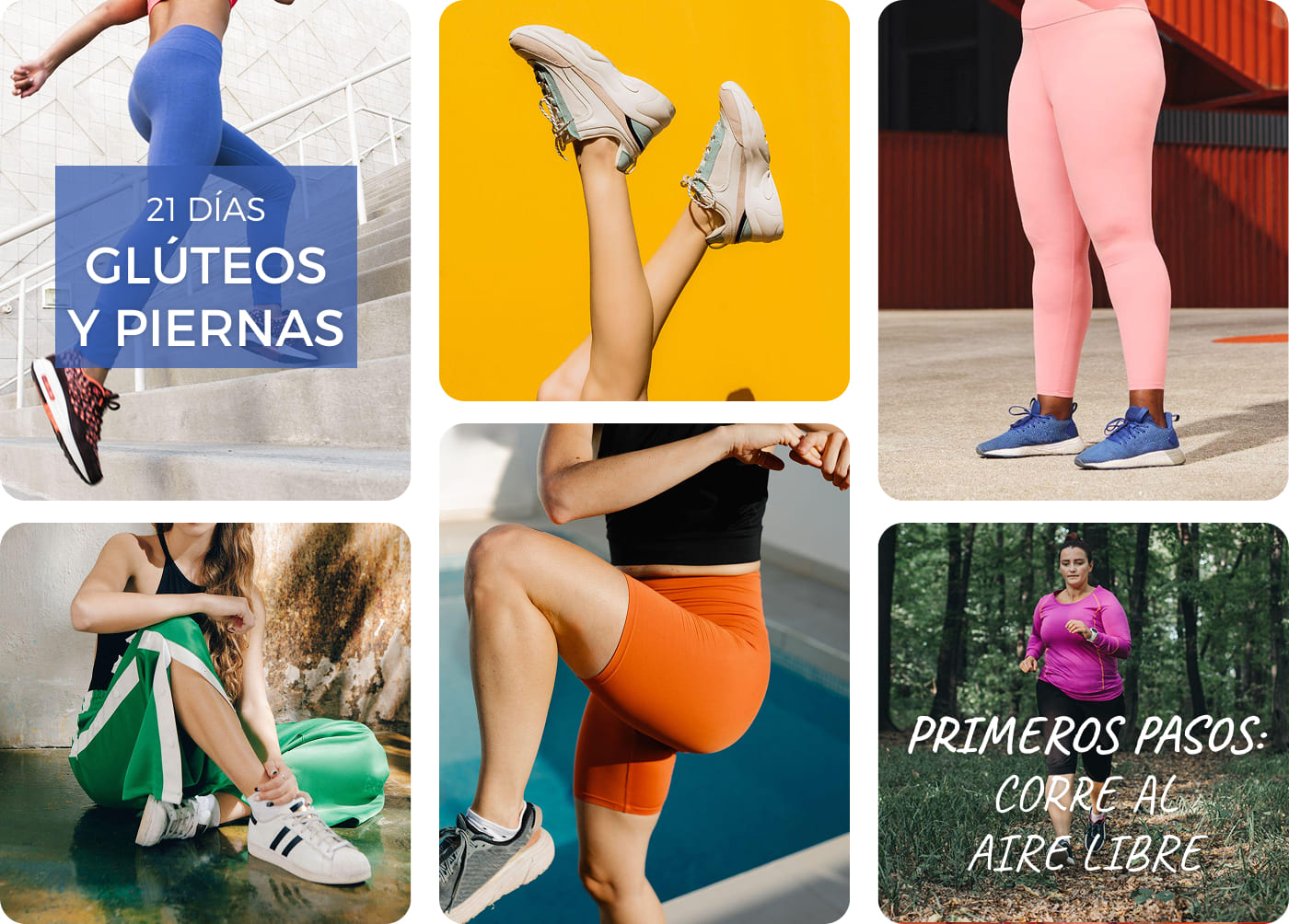 Grupo de Pines de fitness