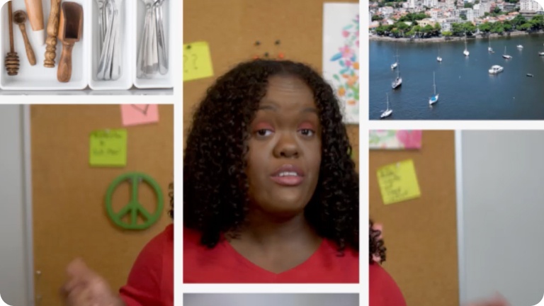 Pin grid of creator Lil Gabi D