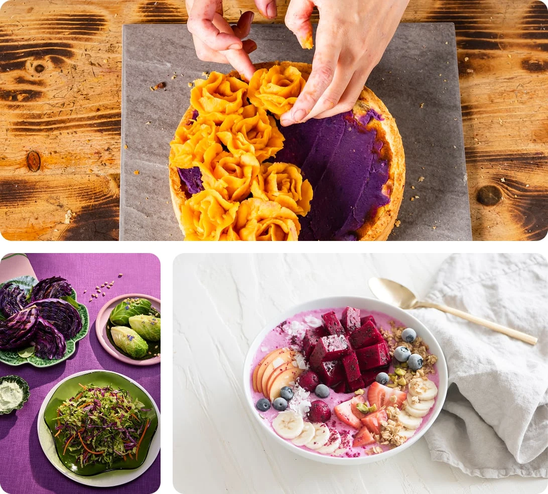 Pin grid featuring the latest food and drink trends