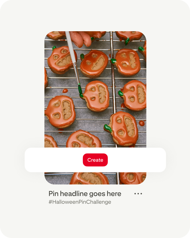 Create Pin screen