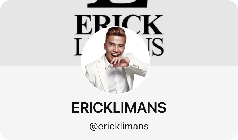 Profilo di Pinterest di Erick Limans