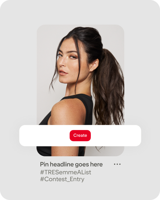 Pinterest app create Pin screen