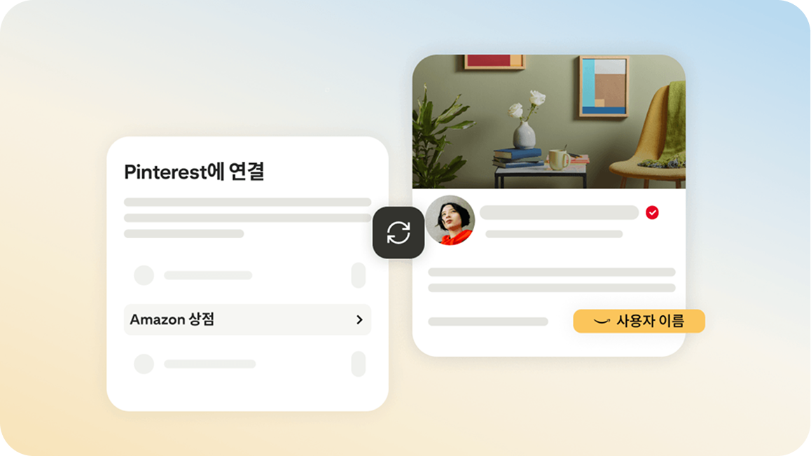 Amazon Storefront linking screens