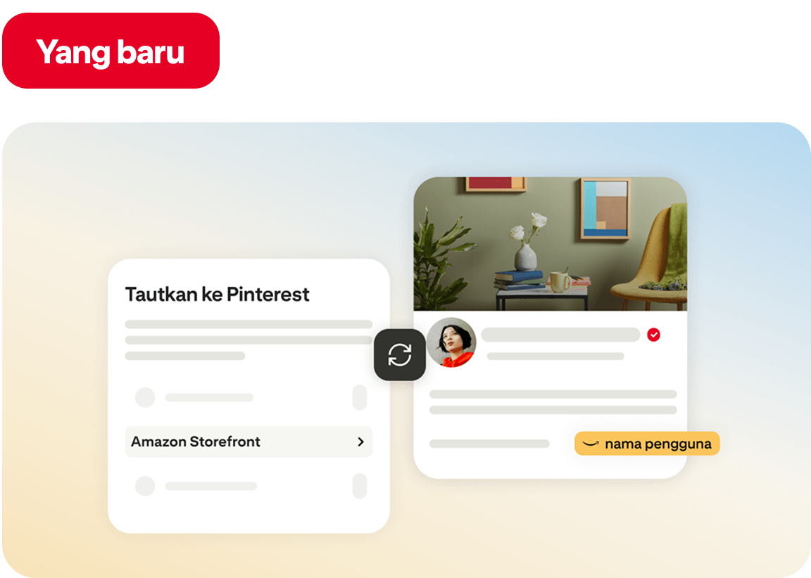 Amazon Storefront linking screens