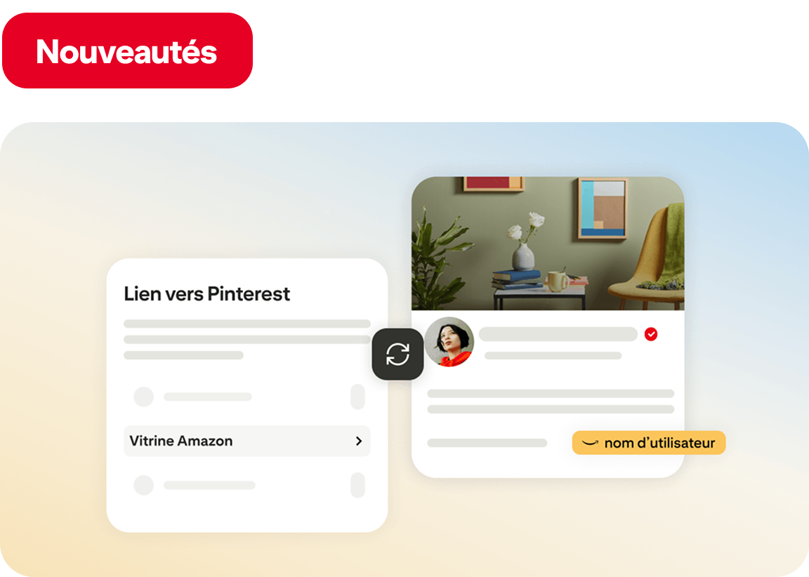 Amazon Storefront linking screens