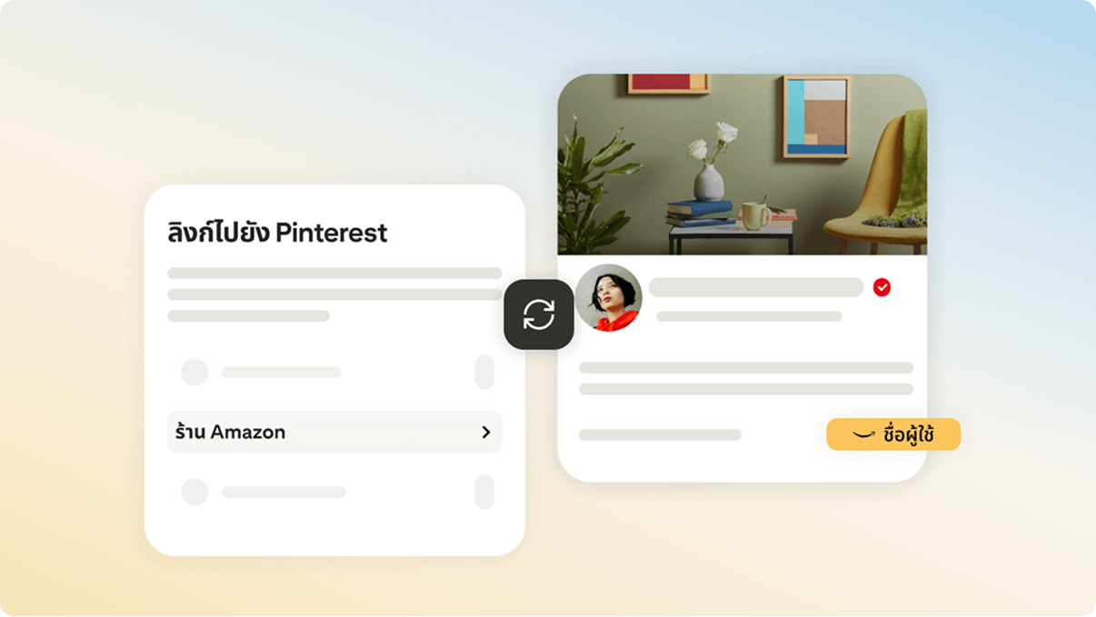 Amazon Storefront linking screens