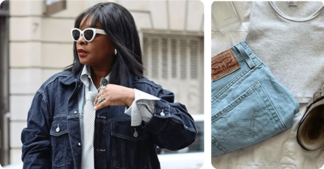 Pin grid featuring the latest fashion and beauty trends