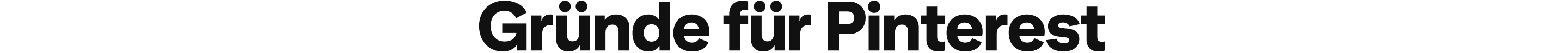 Gründe für Pinterest