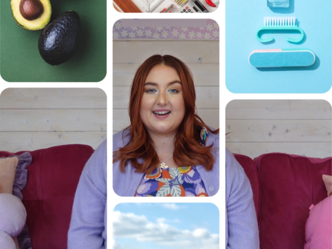 Pin grid showing creator Meg Garrod