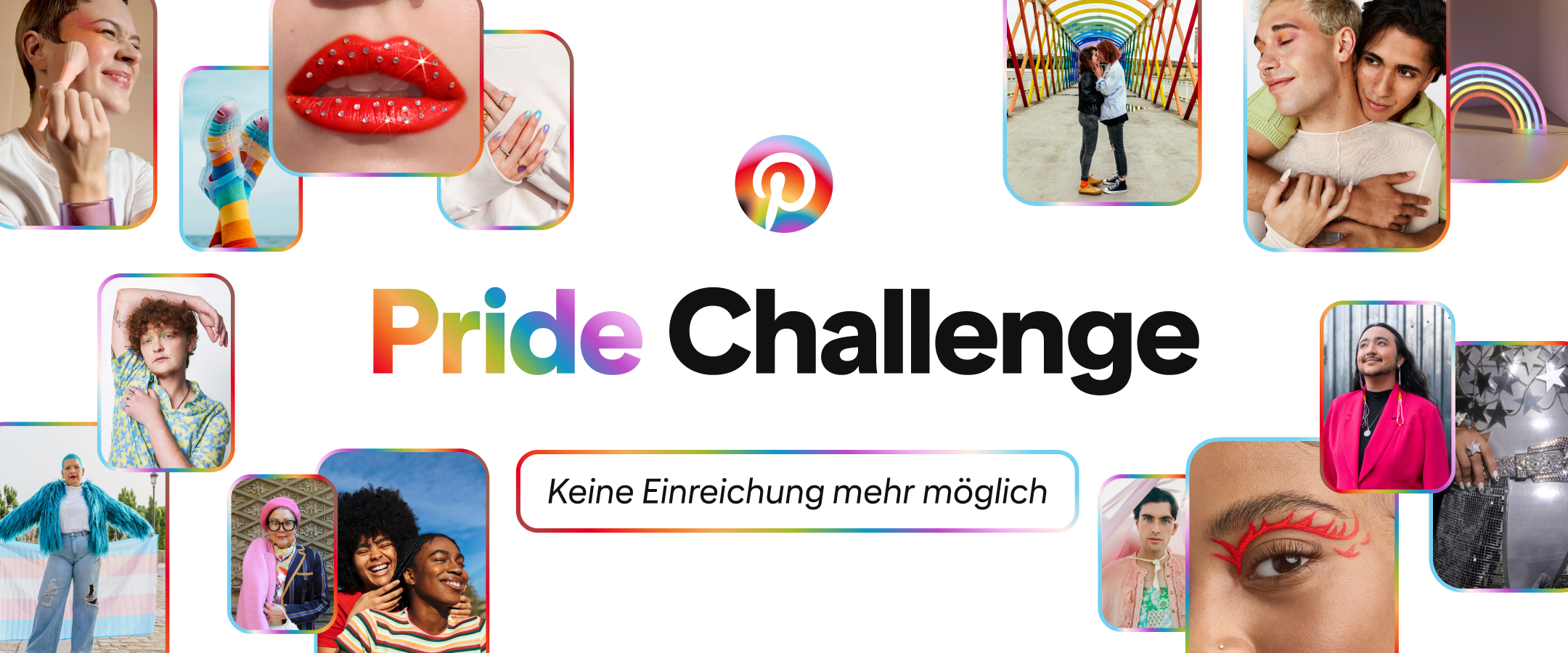 Pins showcasing authentic creative self-expression in celebration of Pride