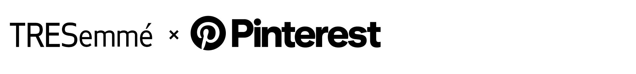 Tresemme logo and Pinterest logo