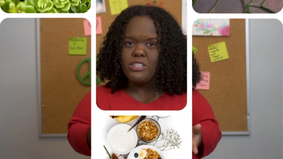 Pinterest Content Academy video featuring creator Lil Gabi D