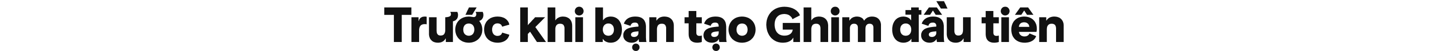 Trước khi bạn tạo Ghim đầu tiên