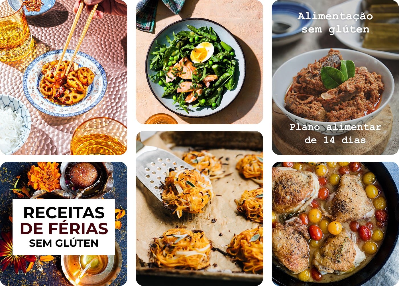 Conjunto de Pins de comida