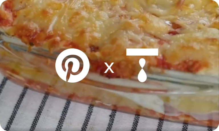 Brand partnership between Pinterest and Tastemade