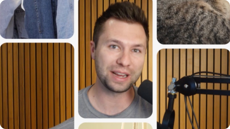 Pin grid of creator Corbin White