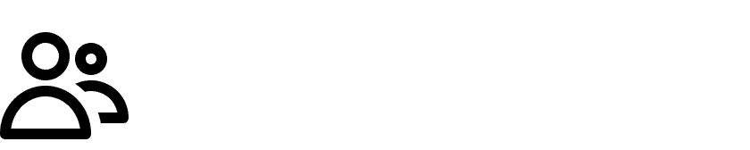 أيقونة على شكل شخصين