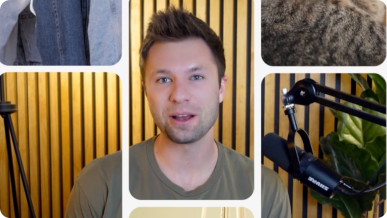 Pin grid of creator Corbin White