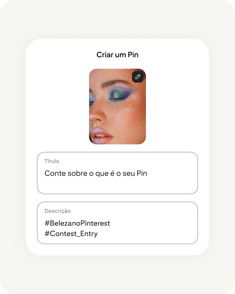 Pinterest app start creating now Pin screen