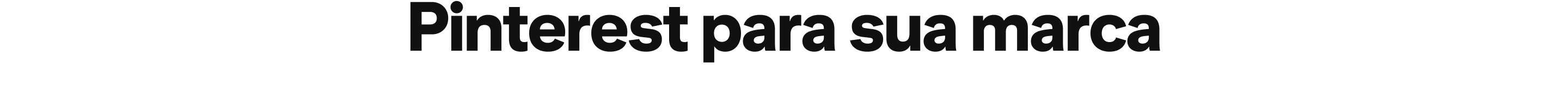 Pinterest para sua marca